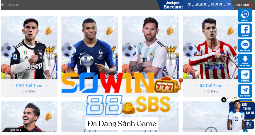 Thể Thao Sowin88 – Sân Chơi Cá Cược Bóng Đá Hấp Dẫn