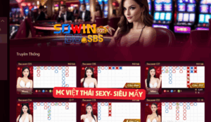 Những sảnh cược đình đám tại Casino Sowin88 SBS uy tín